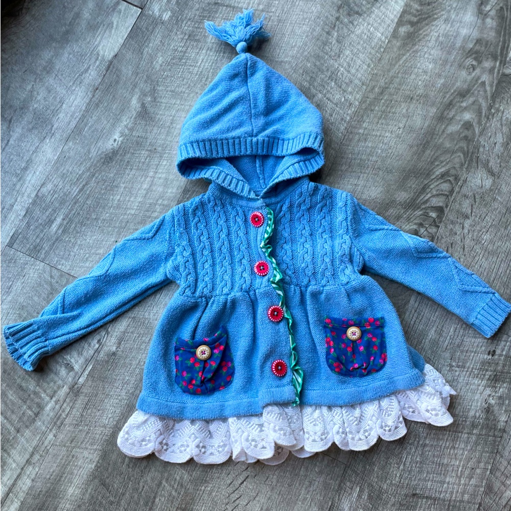 Matilda Jane Baby Button up Seater with Hood 3-6M